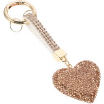 Feiyue - Porte-clés Bling pour femmes, breloques pour sacs à main, pendentifs en strass, porte-clés pour femmes