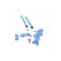Porte-clés en peluche requin de dessin animé Porte-clés en peluche poupée animal Porte-clés en peluche requin