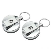 Porte-clés extensible avec fonction yo-yo et ficelle