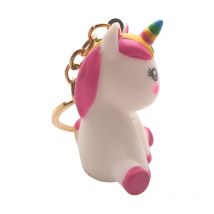 Kidslicencing - Porte Clés Licorne sabot roses - 3 x 4.5 cm
