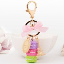 Fei Yu - Porte-clés Macaron coloré et mignon