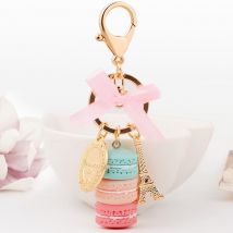 Fei Yu - Porte-clés Macaron coloré et mignon