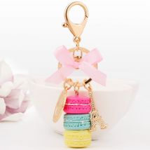 Fei Yu - Porte-clés Macaron coloré et mignon