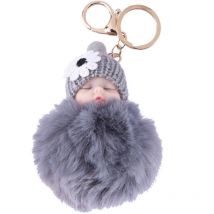 Feiyue - Porte-clés pour sac à dos pour femme Porte-clés pour poupée bébé