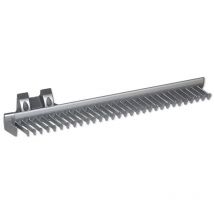 Porte-cravates coulissant - Décor : Gris aluminium - Hauteur : 80 mm - Profondeur : 447 mm - Largeur : 85 mm Itar