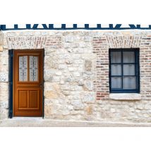 Gd Menuiseries - porte d'entree modele vauban dimension 200 x 80 poussant gauche (cotes tableau)