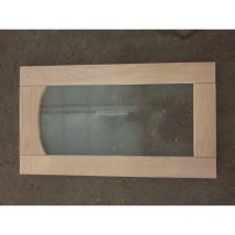 Gd Menuiseries - porte De Cuisine Nature Brut H350xl800 Vitree