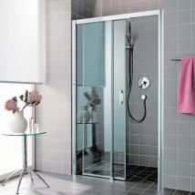Roth - Porte de douche coulissante à 2 éléments 120 cm ouvrant gauche 3960045
