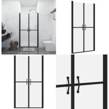 Vidaxl - Porte de douche esg dépoli (83-86)x190 cm - porte de cabine de douche - portes de cabine de douche - Home & Living