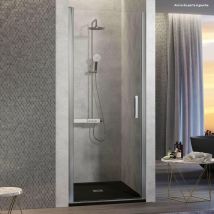 Kassandra - Porte de douche pivotante nardi 55-59 cm