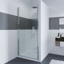 Impts - Porte de douche Porte battante Porte de douche en niche Porte pivotante Porte simple Cabine de douche en verre Porte battante Niche en verre