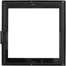 Porte de foyer htt 601 Noire intégrale