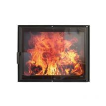 Porte de foyer htt 602 Noire intégrale