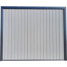 Spadone - Porte De Garage Basculante Blanche Motorisée L.240 X H.200 Cm X Ep.20 Mm
