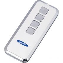 Emetteur portatif de porte de garage Mini-Novotron 524 Design, 4 canaux, argent / blanc - Novoferm