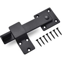 Porte de grange de 6 pouces Flip Lock porte coulissante serrure de clôture serrure de porte, porte de remise, porte de ferme, métal solide Heavy Duty