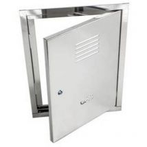 Porte de protection contre le gaz galvanisé