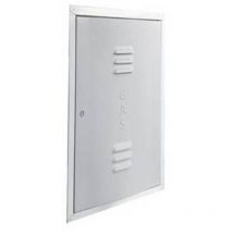 Porte de protection de compteur de gaz galvanisé