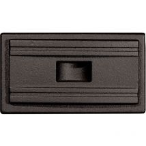 Porte de ramonage HTT 506 – Fonte – Noir – Largeur 170 mm, Hauteur 95 mm – Pisla