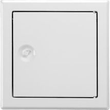 Upmann - Porte De Révision Softline Blanche Avec Fermeture À Quatre Pans, Dimensions D ́encastrement 300 X 300mm