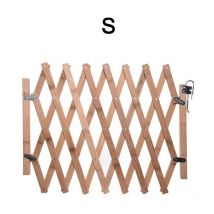 Porte d'isolation pour animaux de compagnie, clôture en bois, porte coulissante pour animaux de compagnie, porte en bois pour chiens,Barriere animaux