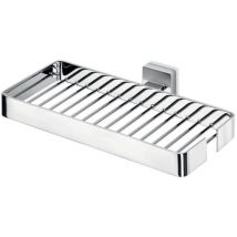 Porte-douche L.25 H.3 cm chrome poli - Inda