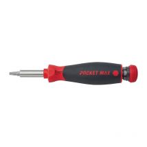 Porte-embouts de magasin Magasin d'embouts Mécanisme PocketMax Fente 8 pièces/PH/PZD/TORX wiha