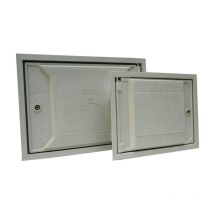 Accysa - Porte en polyester de fibre de verre Dimensions de la porte : 300 mm x 450 mm (avec cadre : 350 mm x 500 mm)