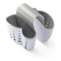 Porte-éponge pour évier de cuisine, porte-savon pour évier de cuisine, support de robinet en plastique pour évier, égouttoir pour évier double