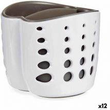 Kinvara - Support double pour cuvette d'évier en polyéthylène polystyrène 9,7 x 8,5 x 9,7 cm (12 pièces)