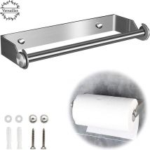 Porte essuie-tout Support pour Porte Papier Cuisine Essuie Tout en Acier Inoxydable Distributeur Dérouleur Essuie Tout Porte Rouleau de Cuisine Mural