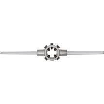Kraftwerk – Porte-filières DIN 225 M3-M12 – Acier HSS-G – Chromé brillant