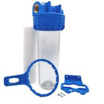 Toodo - Porte Filtre à Eau 9 pouces 3/4 - 20/27f + Cartouche Filtration Sédiments 20μm