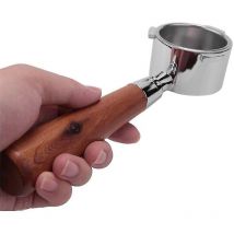 Fei Yu - Porte-filtre sans fond de 51 mm à 3 oreilles pour machines à expresso Ec0680 et Ec0685 avec panier-filtre pour 1 tasse