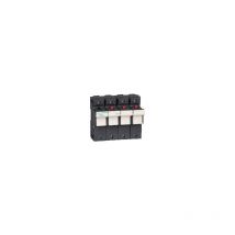 Porte-fus 3P/N 125A pour fusible 22 x 58 mm - DF223NC