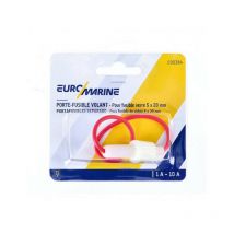 Euromarine - porte fusible volant pour fusible verre - 5 x 20