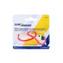Porte fusible volant pour fusible verre - 6.3 x 32