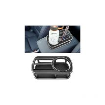 Porte-gobelet multifonction pour voiture, support pour téléphone et bouteille de boisson, organisateur de rangement pour gobelet d'eau en abs pour