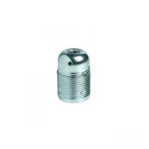 Lampholder large e27 threaded socket colour chrome 1031/f/arg - FAI