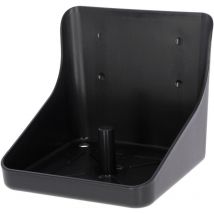 Support pour pierre à poisson rectangulaire en plastique noir 324793 - Kerbl