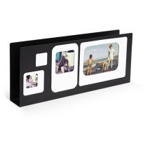 Porte lettres métal Presse Citron Noir