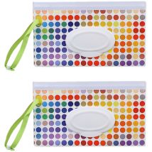 Porte-Lingettes Rechargeable Portable, Conteneur De Lingettes Pour Bébé, Étui à Lingettes Réutilisable