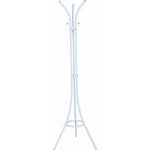 Porte-manteau peint en blanc