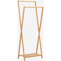 Porte-manteau en bambou Braian Sklum
