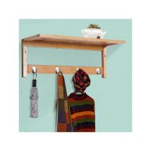 MH - Porte manteau en bambou couleur bambou naturel