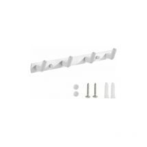 Basetbl - Porte Manteau Mural, Porte Manteau Salle de Bain Mural, Porte Manteaux Muraux Porte Serviette, Patères Porte Manteaux Avec 4 Crochets, pour