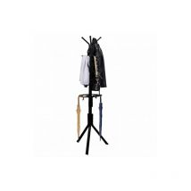 Porte-manteau tylo noir avec porte parapluie