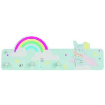 Be Imex - Porte-manteaux en bois arc-en-ciel – Dumbo