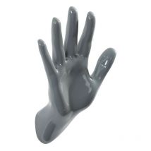 Thelermont Hupton - Porte manteaux main Stop Gris