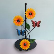 Porte-mouchoirs Tournesol Porte-mouchoirs de comptoir Papillon